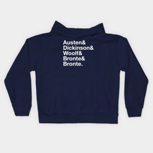 CLASSICAL FEMALE WRITERS Kids Hoodie